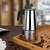 Cafeteira Italiana em Inox 100ml - Perfeita para 2 Xícaras na internet