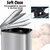 Lixeira de Inox Retangular Multiuso 5 Litros - Praticidade e Sofisticação - comprar online