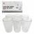 Conjunto 6 Copos de Vidro Bico de Jaca 370ml - Elegância Clássica - comprar online