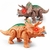 Dinossauro Triceratops com Som, Luz e Movimento - Realismo e Diversão