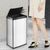 Lixeira Automática Retangular 50L com Sensor - Prática e Moderna - comprar online