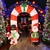 Arco Inflável de Natal 2,50m Papai Noel e Boneco de Neve com LED - comprar online