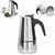 Cafeteira Italiana em Inox 100ml - Perfeita para 2 Xícaras
