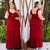 Vestido Vermelho - Longo Plus Size - G1 á G3