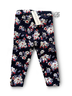 Floral Button Ponte Pant en internet