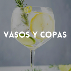 Banner de la categoría VASOS Y COPAS