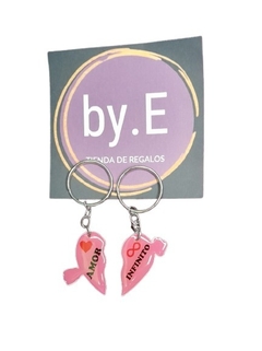 Llavero dúo amor - ByE Tienda De regalos