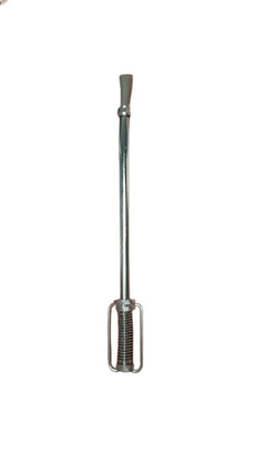 Bombilla Estribo de bronce niquelado