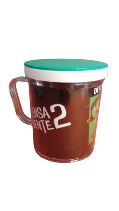 Taza de acrílico con tapa en internet