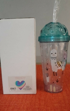 Vaso acrílico llama TRENDY - comprar online