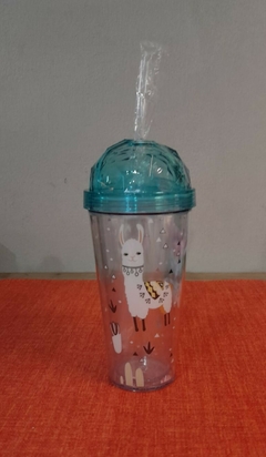 Vaso acrílico llama TRENDY
