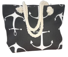 Bolso playero de lona - comprar online