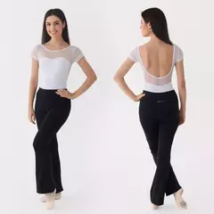 Calça Bailarina cós Alto-Preta