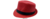 Panamá Vermelho com faixa Preta. - comprar online