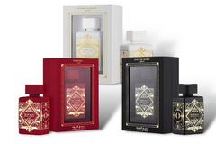 Super Oferta X 3: Lattafa Oud Sublime + Lattafa Oud Honor y Glory + Lattafa Oud For Glory - 1.1 Premium