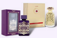 Super Oferta X 2: Oud Amethyst + Emeer Lattafa - 1.1 Premium