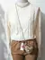 Blusa Tricô Modal Sara Off White na internet