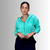 Jaqueta Cropped de Moletom Verde Menta - comprar online