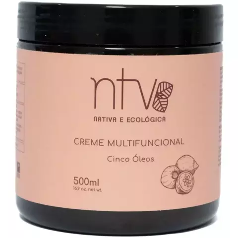 CREME MULTIFUNCIONAL CINCO ÓLEOS - 500ML NATIVA