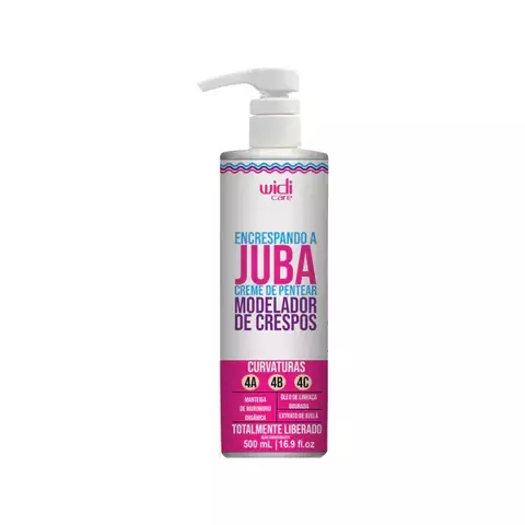CREME DE PENTEAR ENCRESPANDO A JUBA 500 ML WIDI CARE