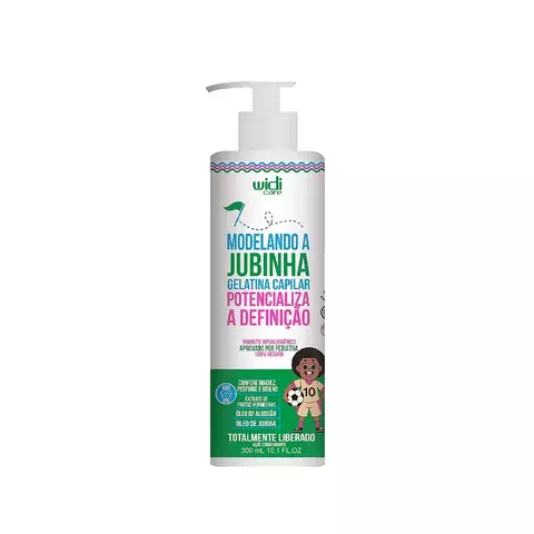 GELATINA CAPILAR MODELANDO A JUBINHA POTENCIALIZA A DEFINIÇÃO 300G WIDI CARE