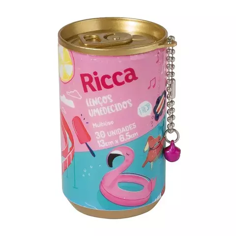 LENÇOS UMEDECIDOS LATA RICCA