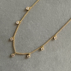 Choker Corações Tifanys