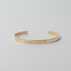 Bracelete Chapa Gratidão - comprar online