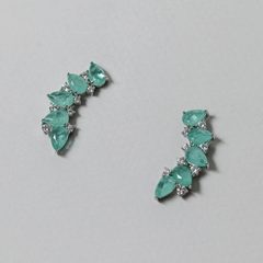 Ear Cuff Gotas Turmalinas na internet