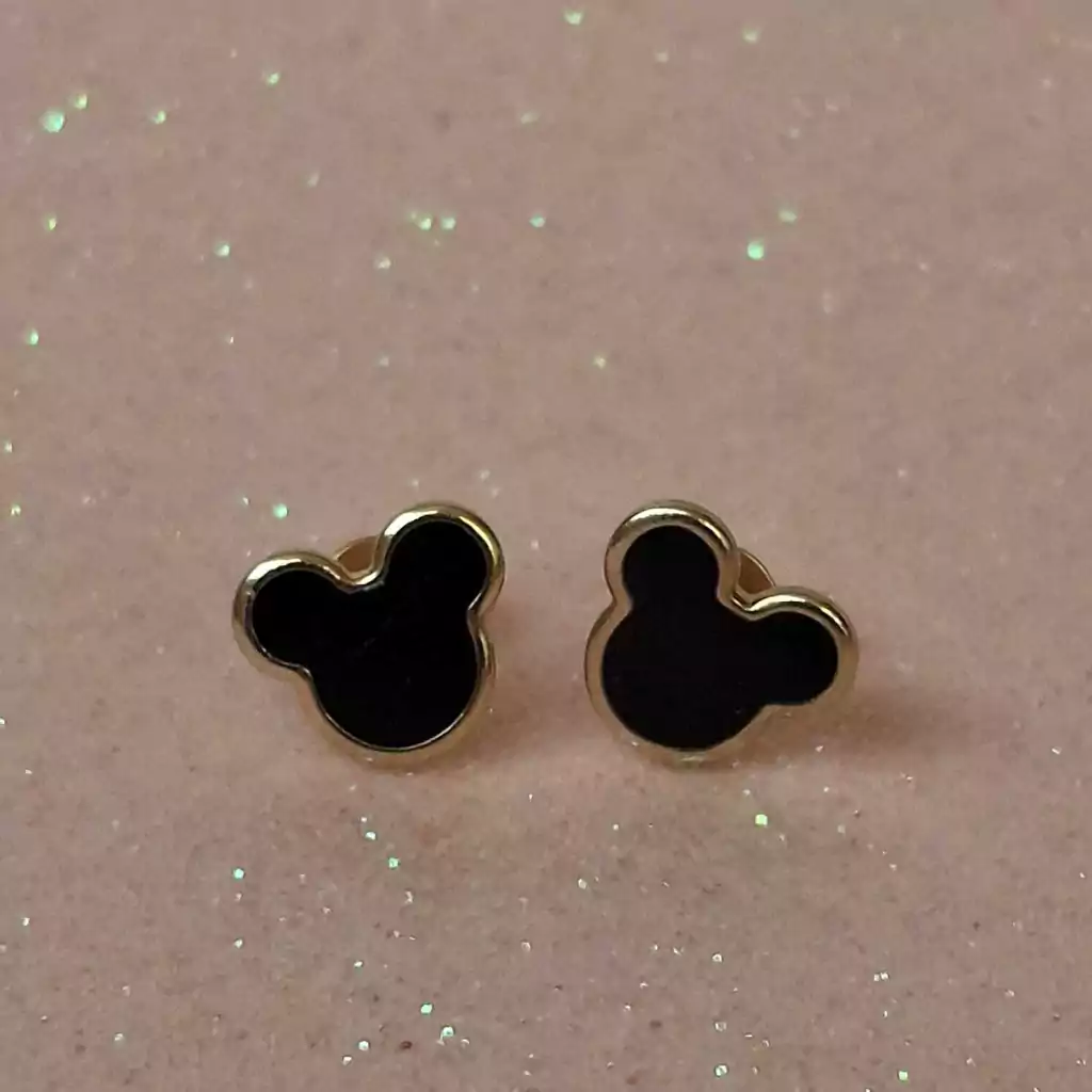 Coleção Mocinhas: Brinco Infantil Mickey Mouse