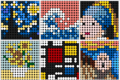 Pixel Art: Mini Arts Famosas