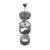 Cafetera Embolo Prensa Francesa De 350 Ml Gris Lexo - Cook And Love