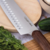 Cuchillo Santoku Oslo De 17,5 Cm 3 Claveles - Cook And Love