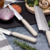 Cuchillo Santoku Polar 17,5 Cm 3 Claveles - Cook And Love
