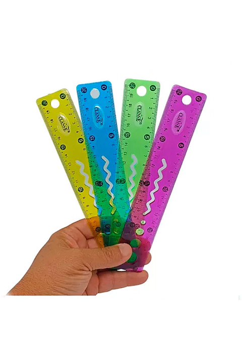 Regla flexible color 20 cm Katana