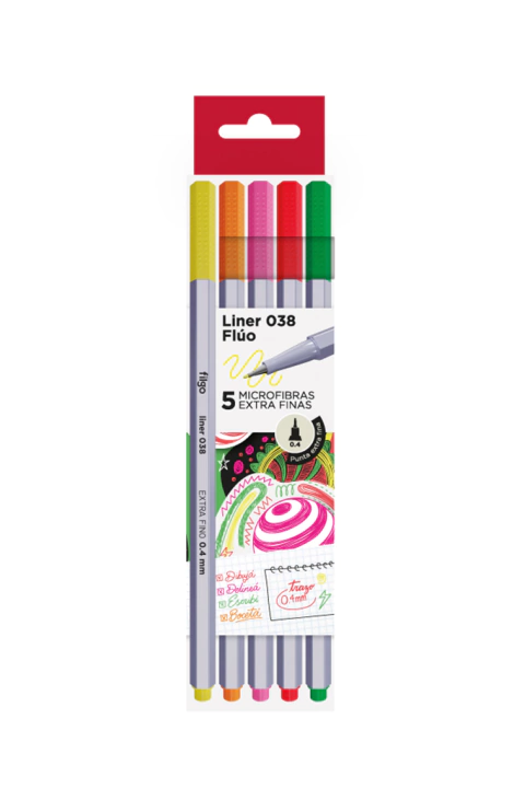 Microfibras Filgo Liner 038 Flúo x5
