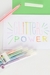 Marcador Glitter Pastel Mooving por 6 unidades - comprar online