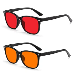 Lentes Descanso Visual Anti Luz Azul Unisex Kit X2