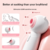 Vagina sugando vibrador para clitóris feminino descartável g ponto estimulador - comprar online