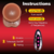 Vibrador rotativo para glande, vibrador telescópico aquecido, masturbação anal - loja online