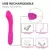 Vibrador Ponto G para Mulheres Massageador Macio da Vagina Feminina, Estimulador - comprar online