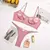 Erótico underwire sutiã breve conjunto plissado renda lingerie sexy roupainterior transparente feminino erótico sexy conjuntos de sutiã de renda erótico íntimo. - HotSexy