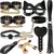 BDSM Conjunto Bondage de couro genuíno para mulheres, algemas feticheiras, gola mordaça chicote, brinquedos sexuais eróticos para casais, jogos adultos, alta qualidade - HotSexy