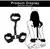 Kit de Restrições BDSM para Casais, Brinquedos Sexuais Fetiche Eróticos