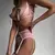 Conjunto de lingerie erótica sexy para mulheres, sutiã aberto, calcinha, intimidade sensual, kit de liga, borla. - HotSexy