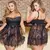 Sexy plus size lingerie feminina erótica babydoll renda oco pijamas sexy mujer - HotSexy