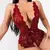 Lingerie branca sexy e crotchless feminina, macacão oco de renda, fantasias eróticas, peluche, vestido babydoll, V profundo, sutiã aberto, roupa íntima pornô - HotSexy