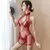 Lingerie de empregada sexy feminina, Interpretação de Babydoll, Lace Splicing, Uniforme sem encosto, Vestido de avental sexual - comprar online