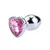 Aço inoxidável Crystal Plug Anal, Plug Butt Removível, Estimulador cardíaco, Dildo Massageador de Próstata, 3 tamanhos - comprar online