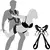 BDSM Bondage Restrições Conjunto para Casais, Soft Nylon Swing, Brinquedos Sex na internet